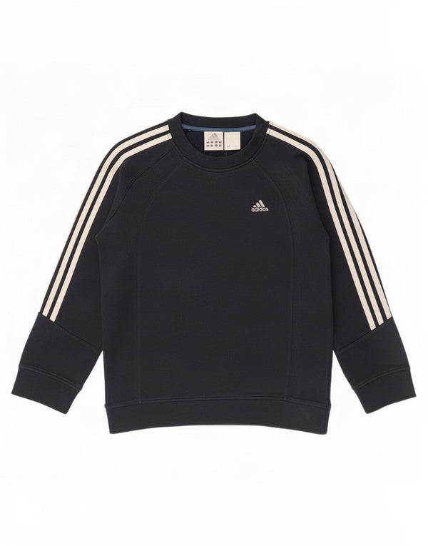 Adidas Boys Sweatshirt Jumper 13-14 år Marineblå Bomuld