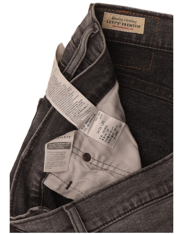 Levi's Herre Slim Tapered Jeans W36 L30 Grå Bomuld