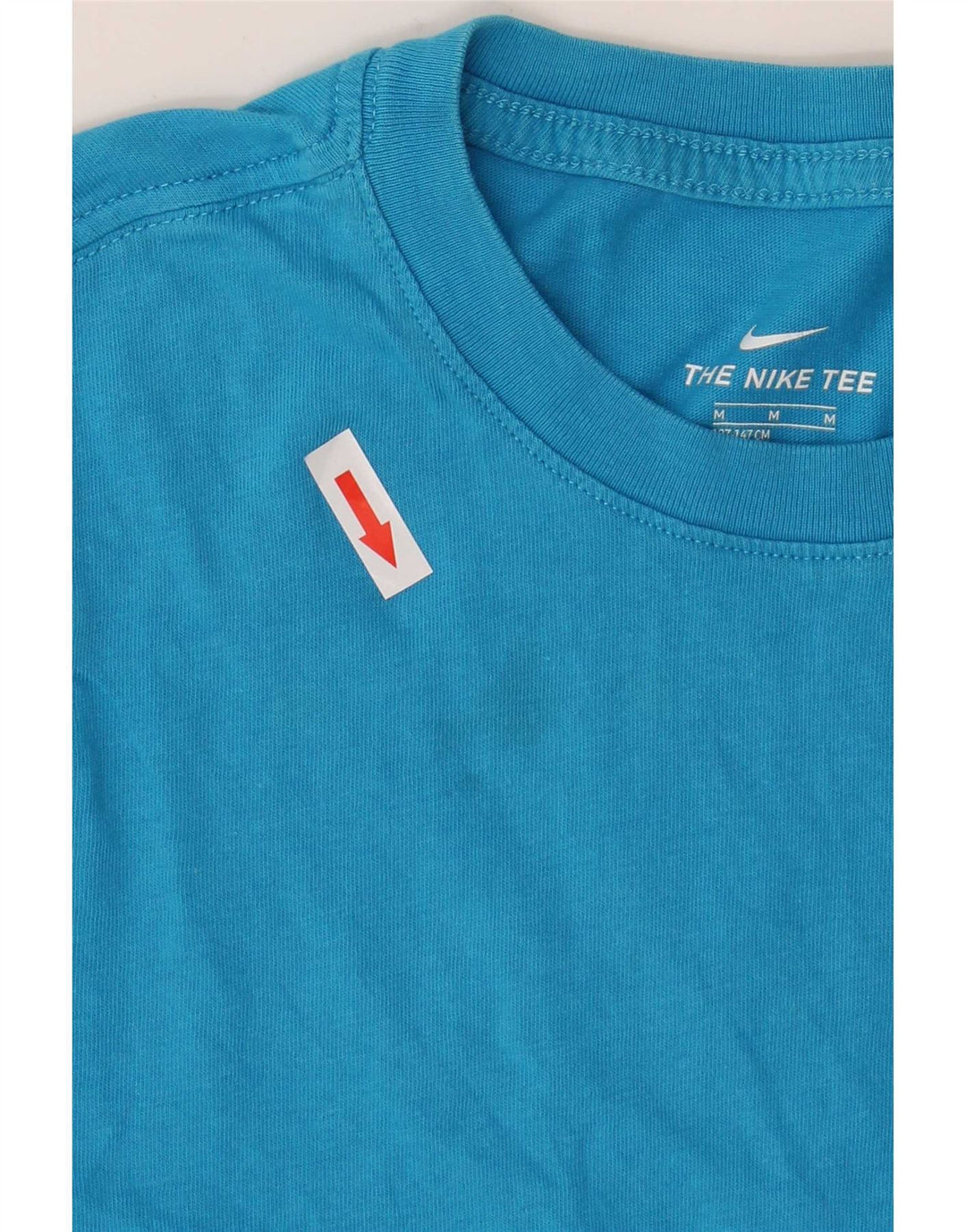 Nike Boys T-Shirt Top 10-11 år Medium Blue Bomuld