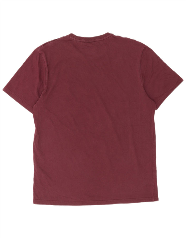 Lyle & Scott Herre T-shirt Top Medium rødbrun bomuld
