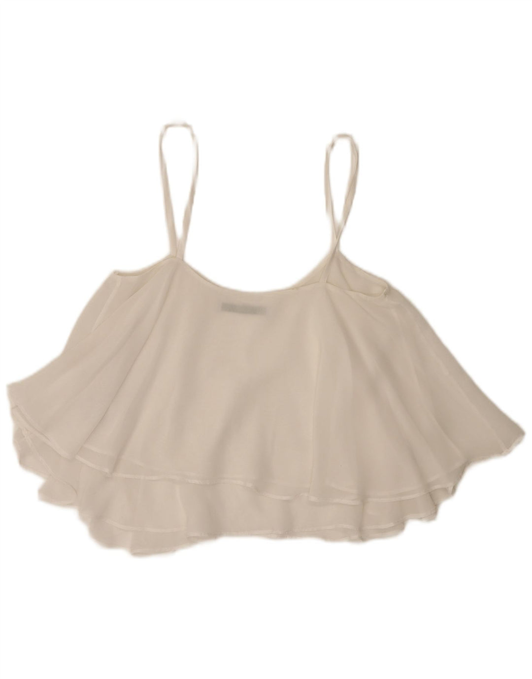 Zara Dame Trafaluc Cami Top UK 6 XS Hvid