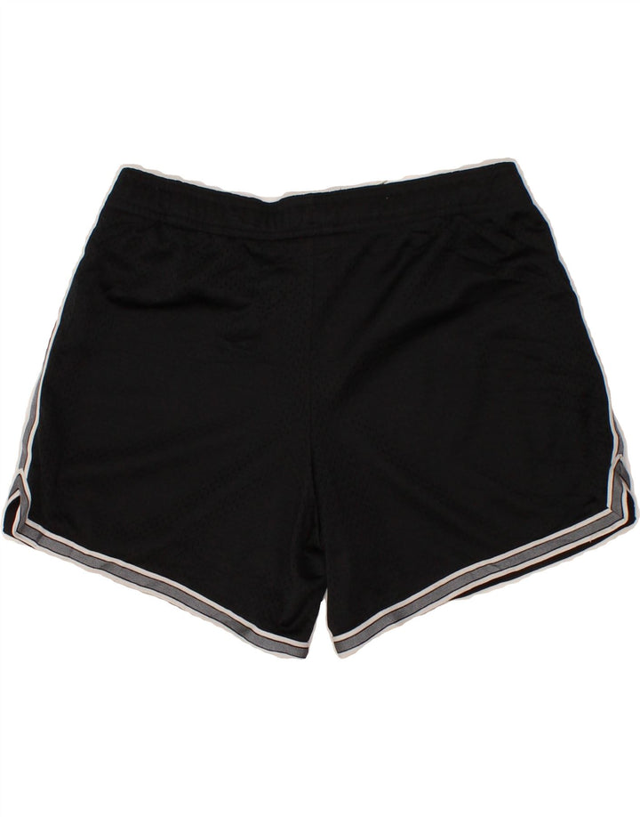 NIKE Womens Sport Shorts UK 14 Large Black Polyester Vintage Nike and Second-Hand Nike from Messina Hembry 