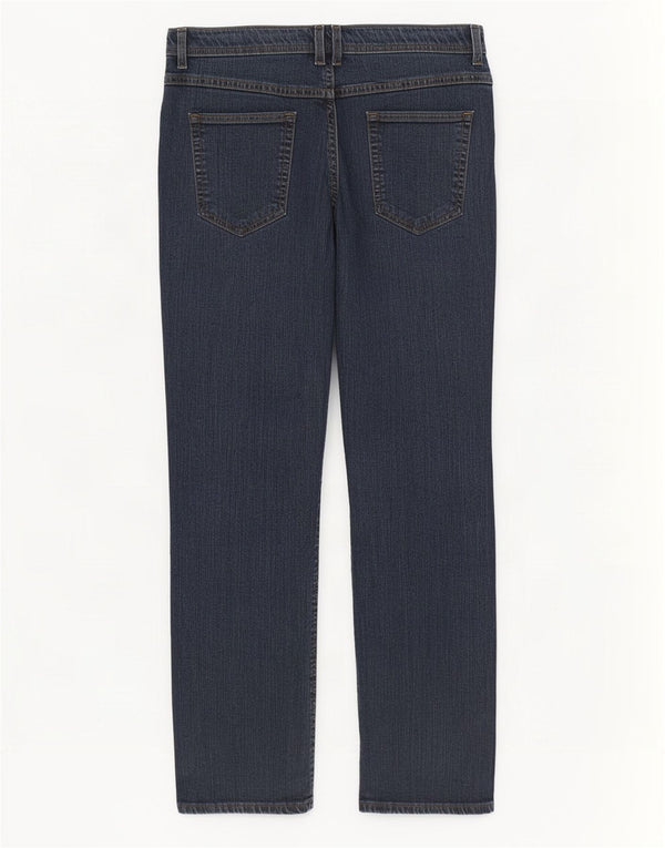 Marks & Spencer Lige jeans til kvinder UK 14 Medium W30 L30 Marineblå