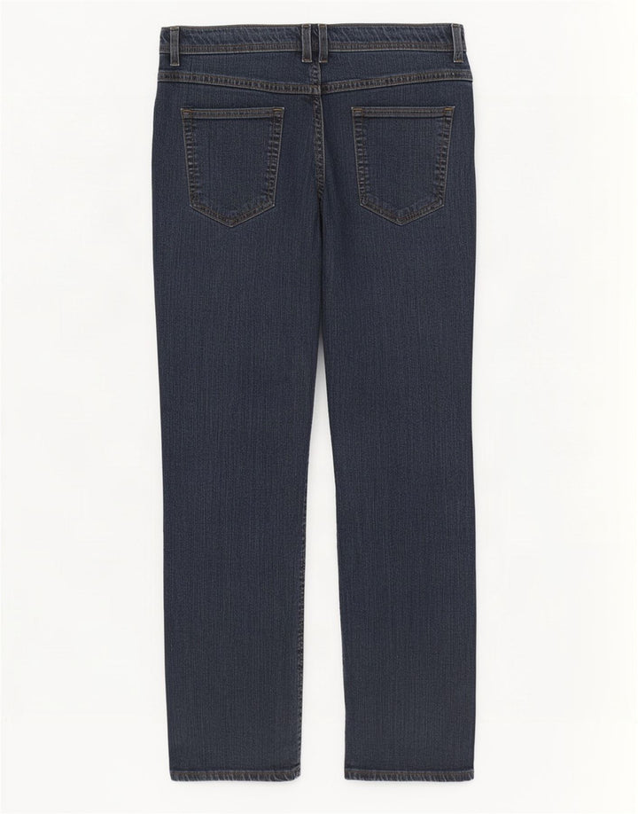 Marks & Spencer Lige jeans til kvinder UK 14 Medium W30 L30 Marineblå