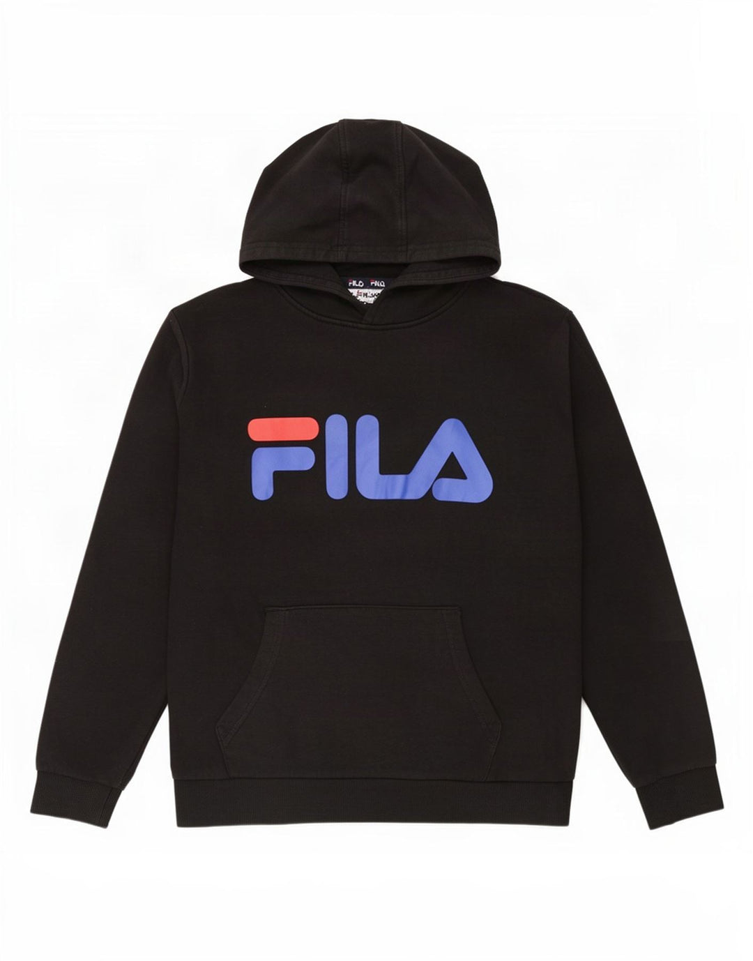 Fila Boys Grafisk hættetrøje 13-14 år Sort