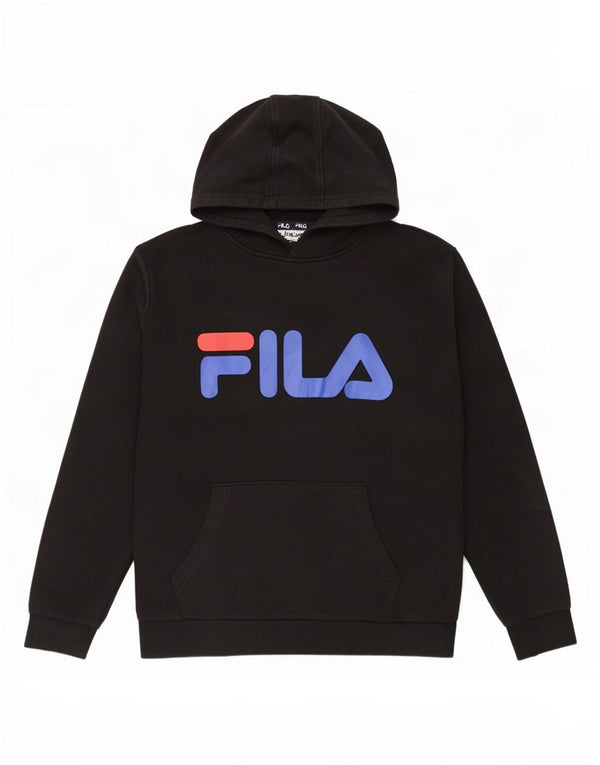 Fila Boys Grafisk hættetrøje 13-14 år Sort
