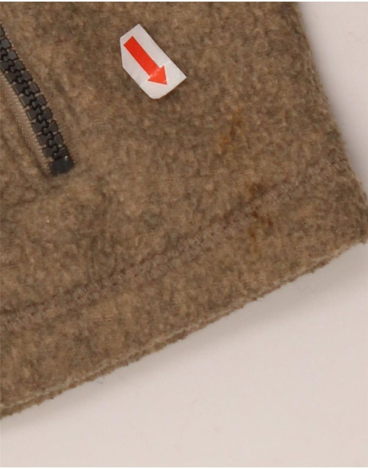 EDDIE BAUER Fleecejakke til kvinder UK 14 Medium Brun Polyester