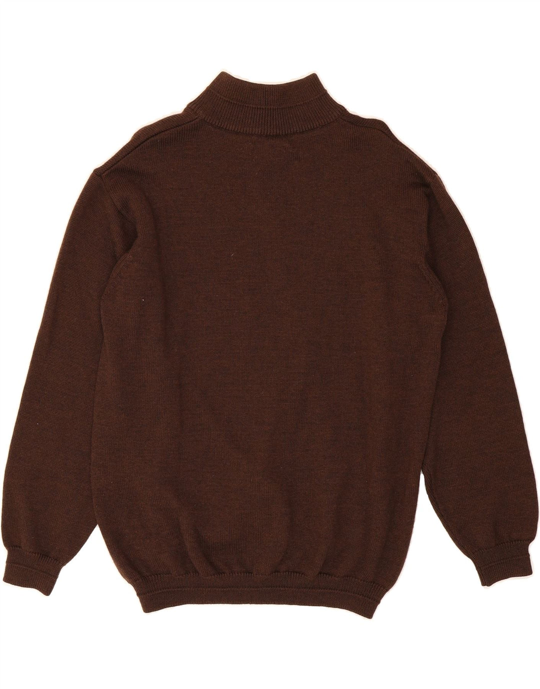 AVIREX Womens Zip Neck Jumper Sweater UK 16 Large Brown Classic Vintage Avirex and Second-Hand Avirex from Messina Hembry 