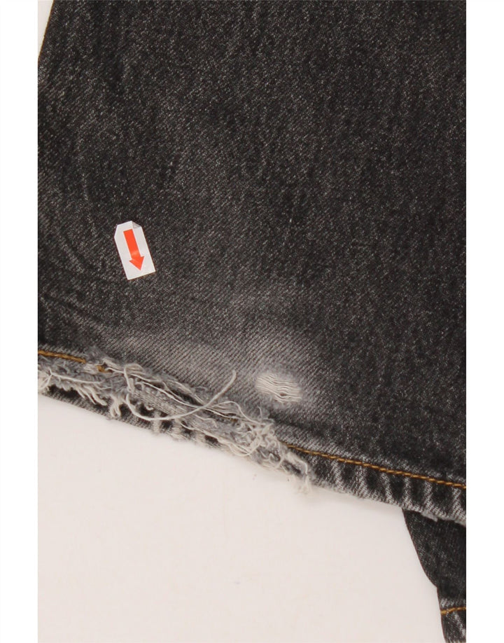 LEVI'S Herre 501 Straight Jeans W32 L32 Sort Bomuld
