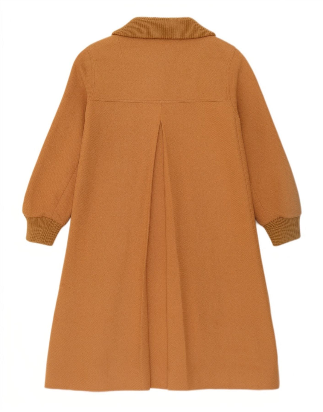 Vintage overfrakke til kvinder UK 14 Medium Beige Uld