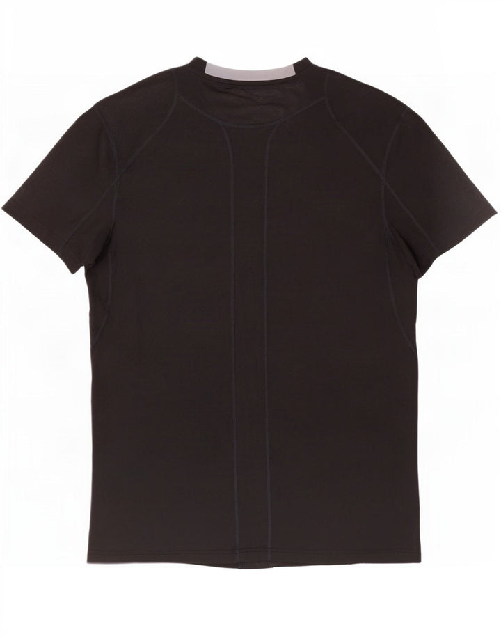Nike Herre Dri Fit Grafisk T-Shirt Top Medium Sort Polyester