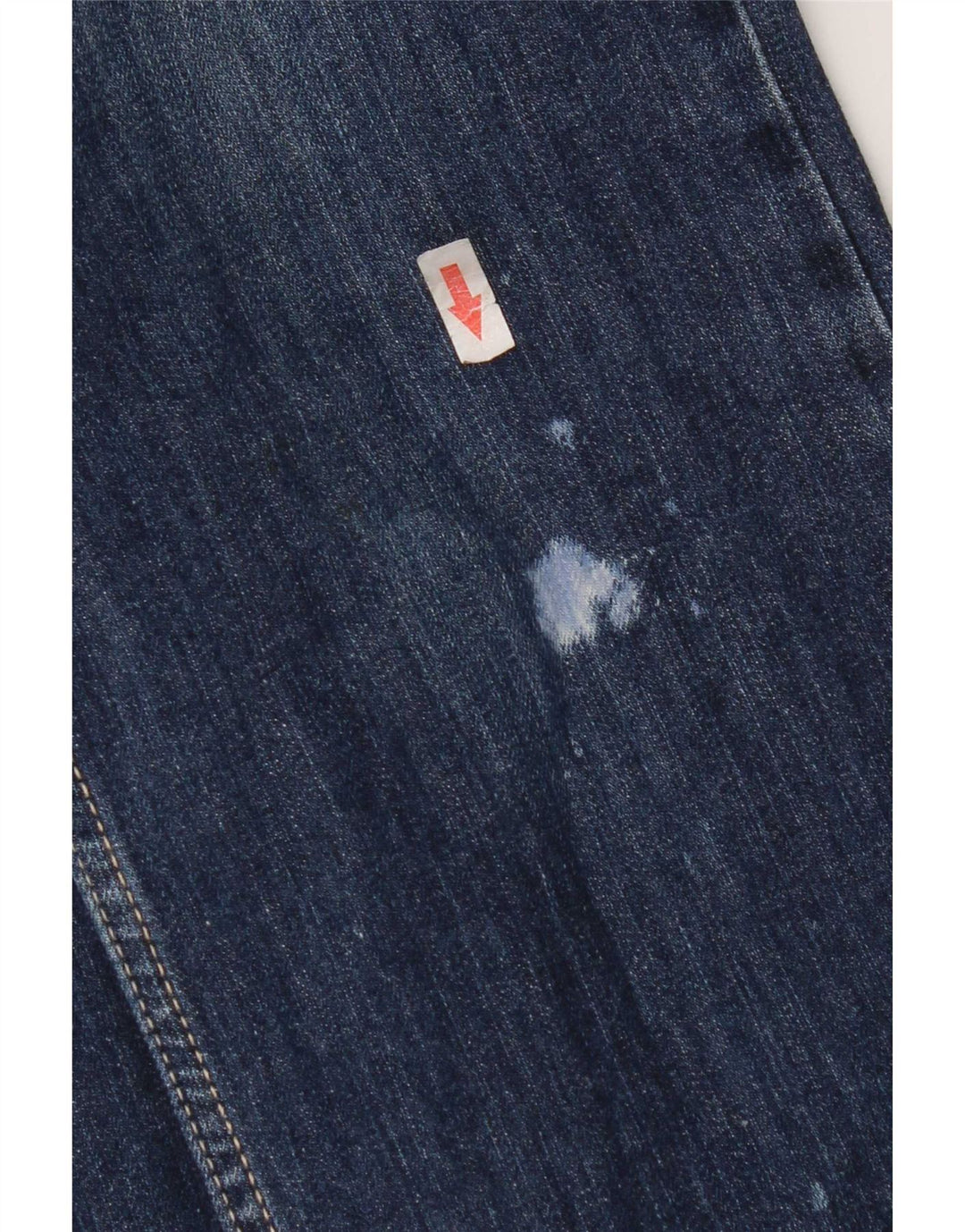Levi's Dame 524 Straight Jeans W29 L32 Blå Bomuld