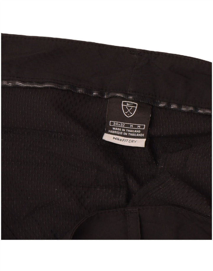 NIKE Lige fritidsbukser til mænd W34 L32 sort polyester