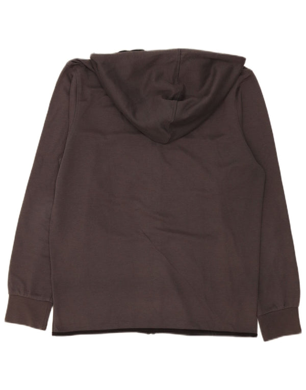 Jack & Jones Hættetrøje med lynlås til mænd mellemgrå polyester