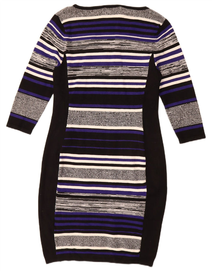 Phase Eight Dame Jumper Dress UK 12 Medium Flerfarvet Stribet