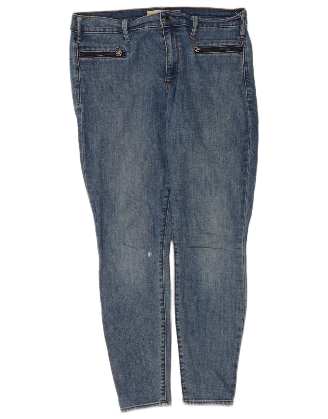 Gap Dame Skinny Jeans W30 L27 Blå Bomuld