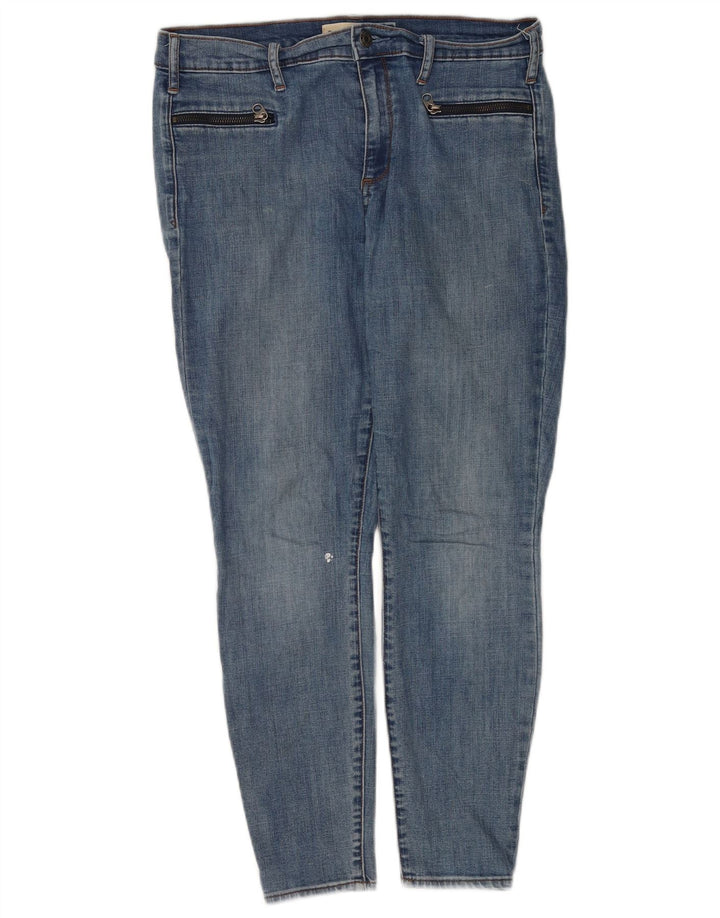 Gap Dame Skinny Jeans W30 L27 Blå Bomuld