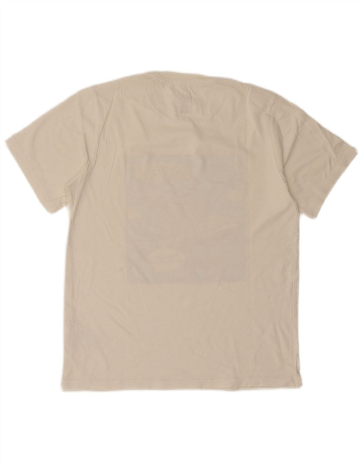 Converse grafisk t-shirt til mænd, lille hvid bomuld