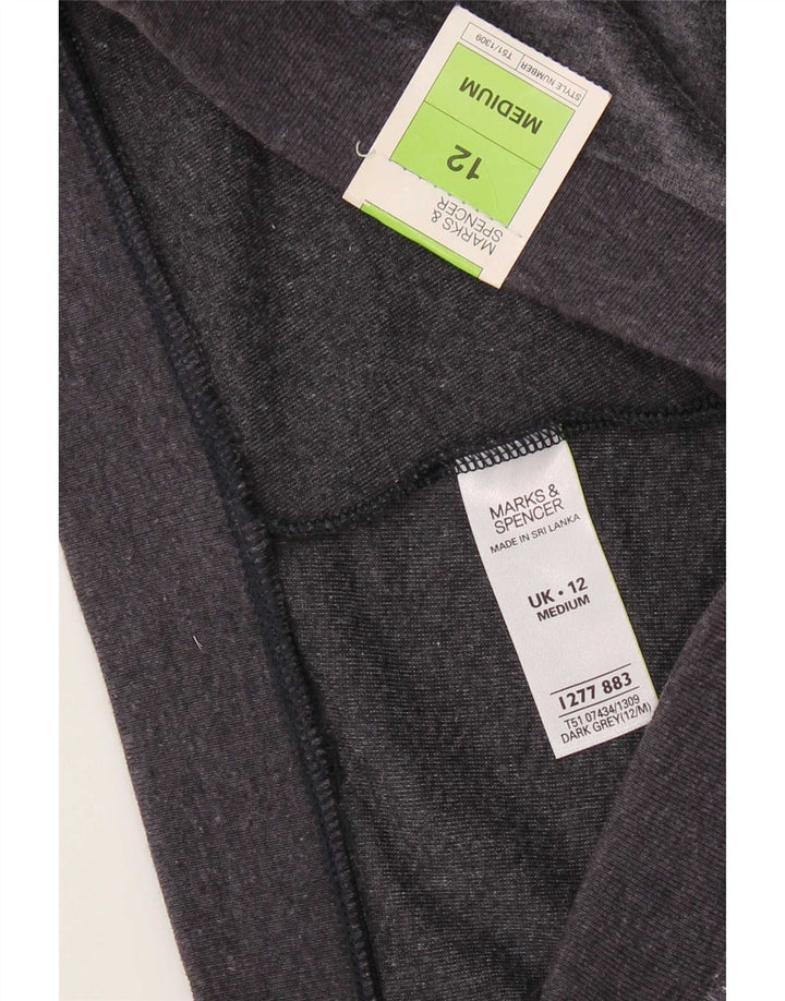 Marks & Spencer Træningsdragtsbukser til kvinder UK 12 Medium W30 L30 Grå