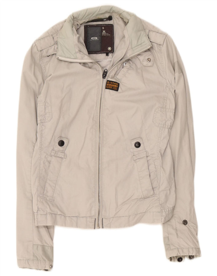 G-Star Dame Military Jacket UK 10 Lille Grå Bomuld