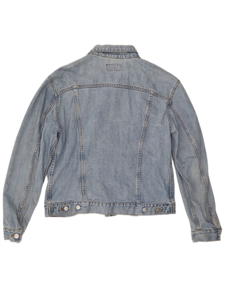 Carrera Herre denimjakke UK 40 Stor Blå Bomuld