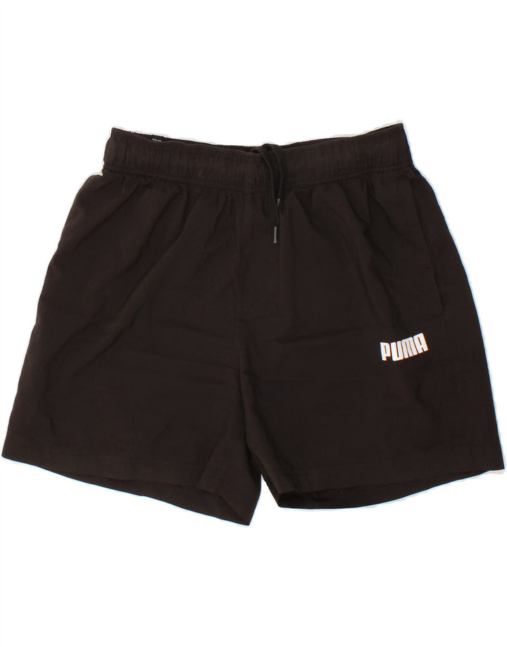 PUMA Mens Sport Shorts Large Black Polyester Vintage Puma and Second-Hand Puma from Messina Hembry 