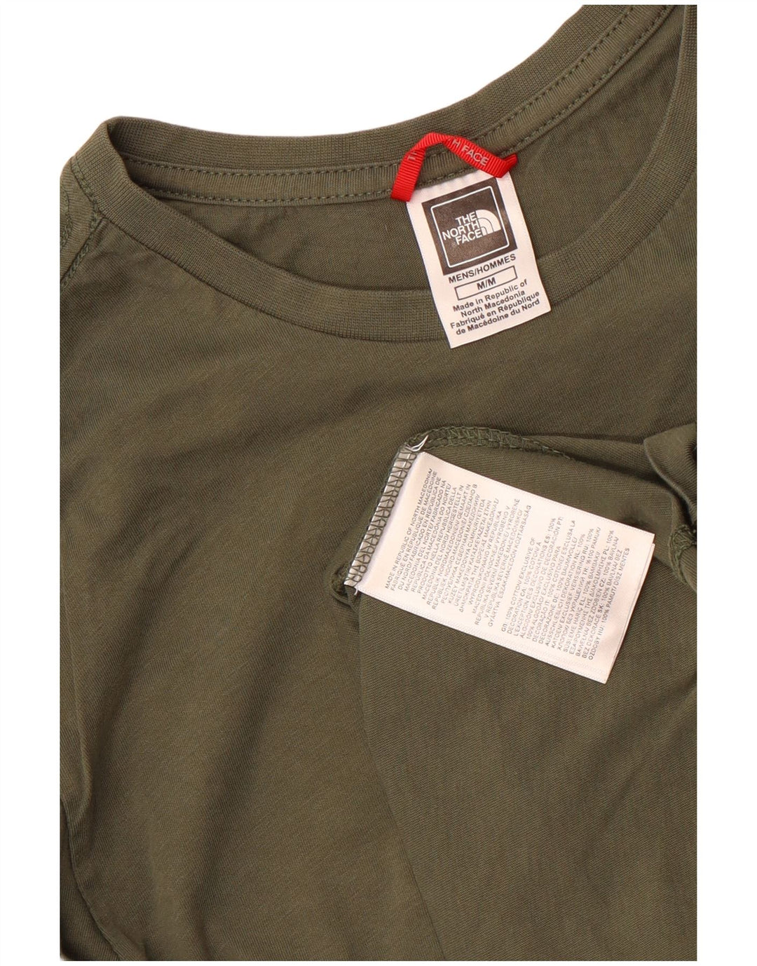 The North Face Herre Top Langærmet Medium Khaki Bomuld