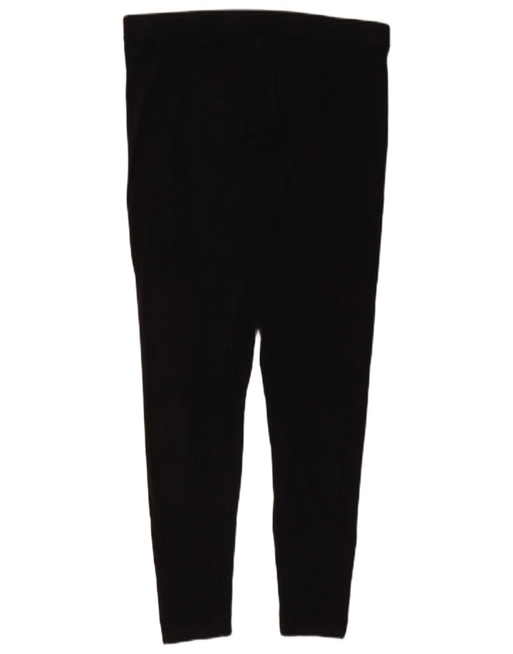 Marks & Spencer Womens Leggings UK 16 Large Black Bomuld