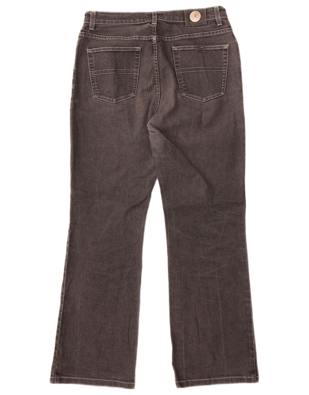 Trussardi Dame Bootcut Jeans W30 L29 Grå Bomuld