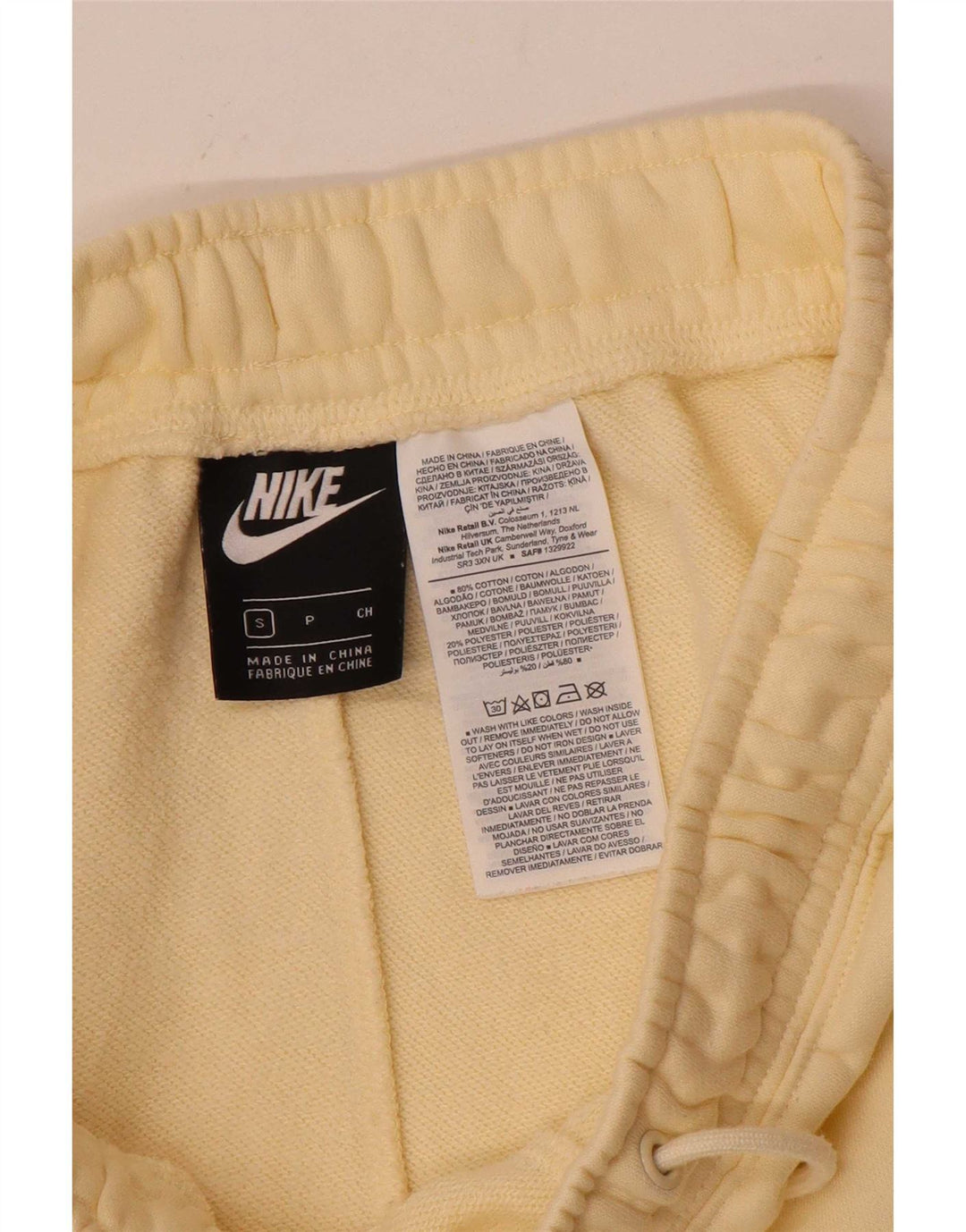 Nike Herre Cargo Træningsdragt Bukser Joggers Små Gul Bomuld