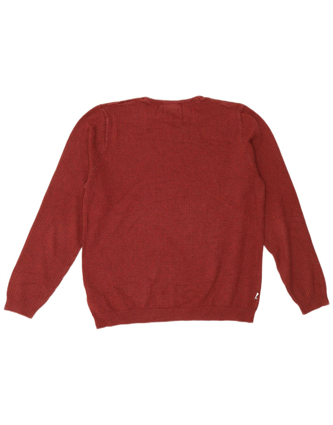 Fila Herre Crew Neck Jumper Sweater Stor Bourgogne Bomuld