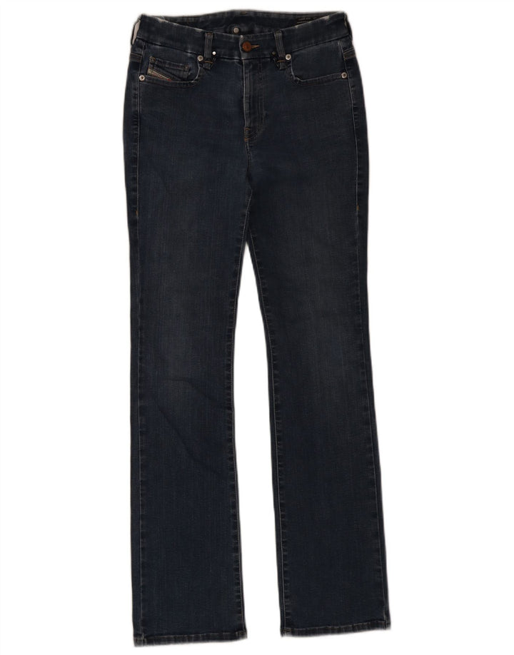 Diesel Dame Straight Jeans W27 L30 Blå Bomuld