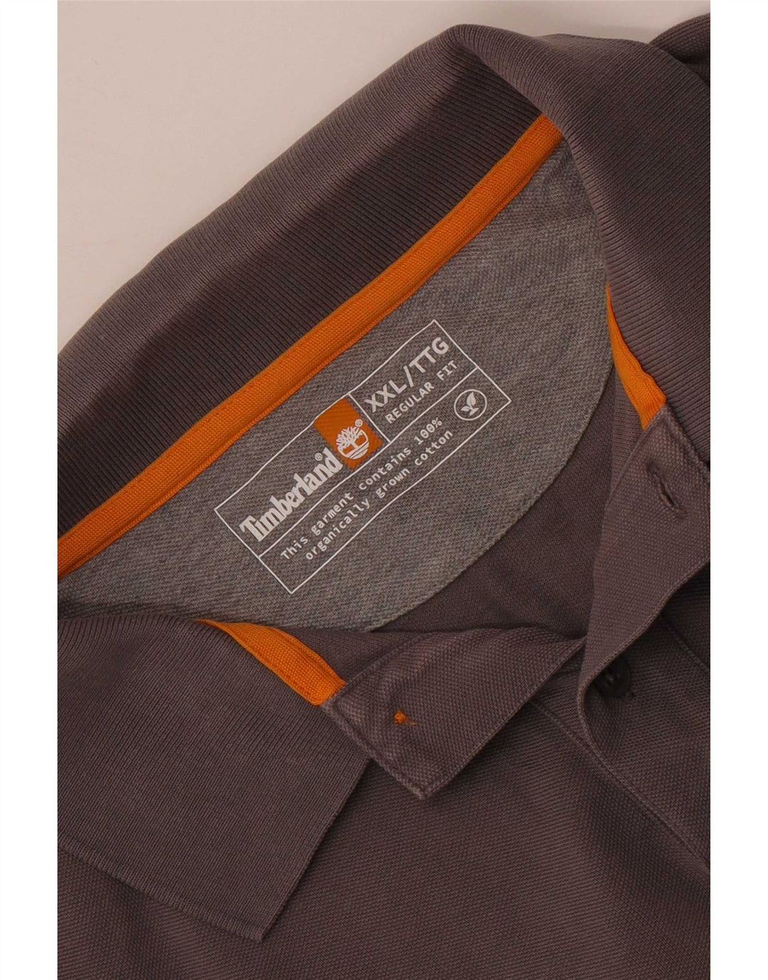 Timberland Herre Regular Fit Polo Shirt 2XL Grå Bomuld