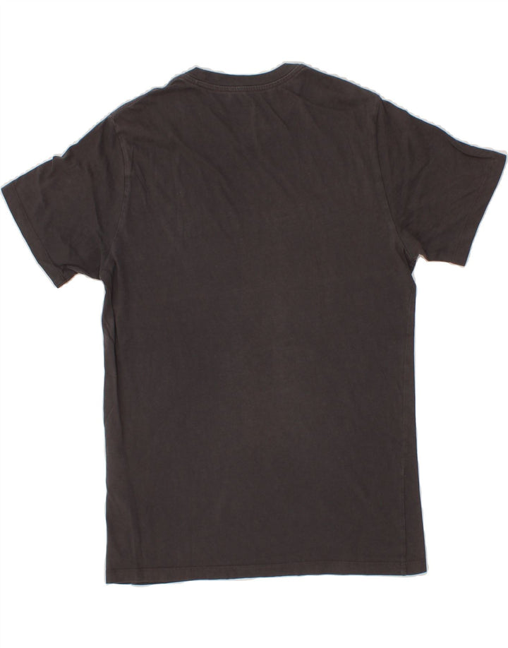 LEVI'S Womens Graphic T-Shirt Top UK 12 Medium Grey Cotton Vintage Levi's and Second-Hand Levi's from Messina Hembry 