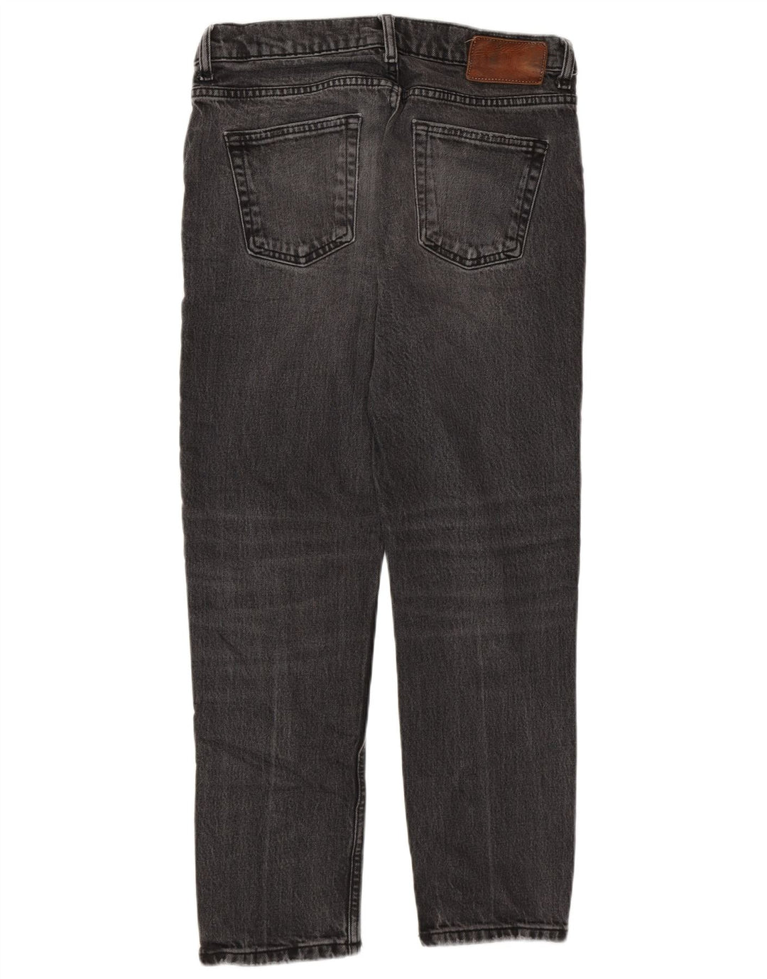Zara Dame Straight Jeans EU 40 Medium W30 L27 Grå Bomuld
