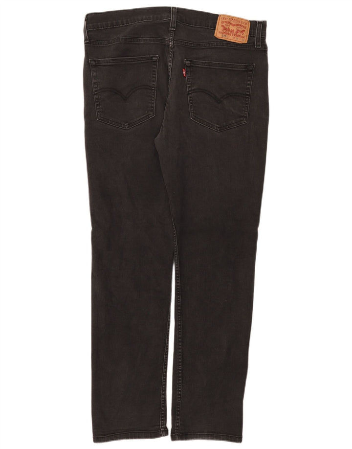 Levi's Herre 511 Slim Jeans W36 L30 Sort Bomuld