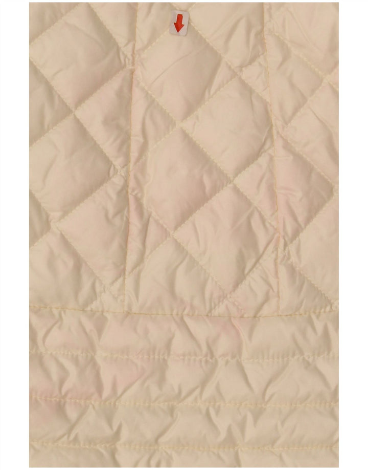 Trussardi Polstret Damejakke IT 44 Medium Off White Polyester