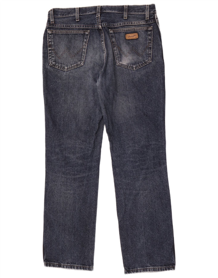 Wrangler Straight Jeans til mænd W34 L32 Blå