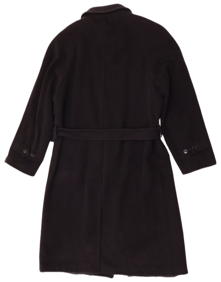 Vintage overfrakke til mænd IT 48 Medium Marineblå Virgin Wool