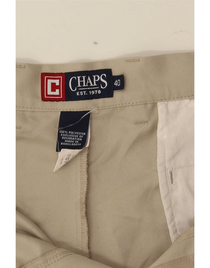Chaps Herre Chino Shorts W40 XL Beige Polyester