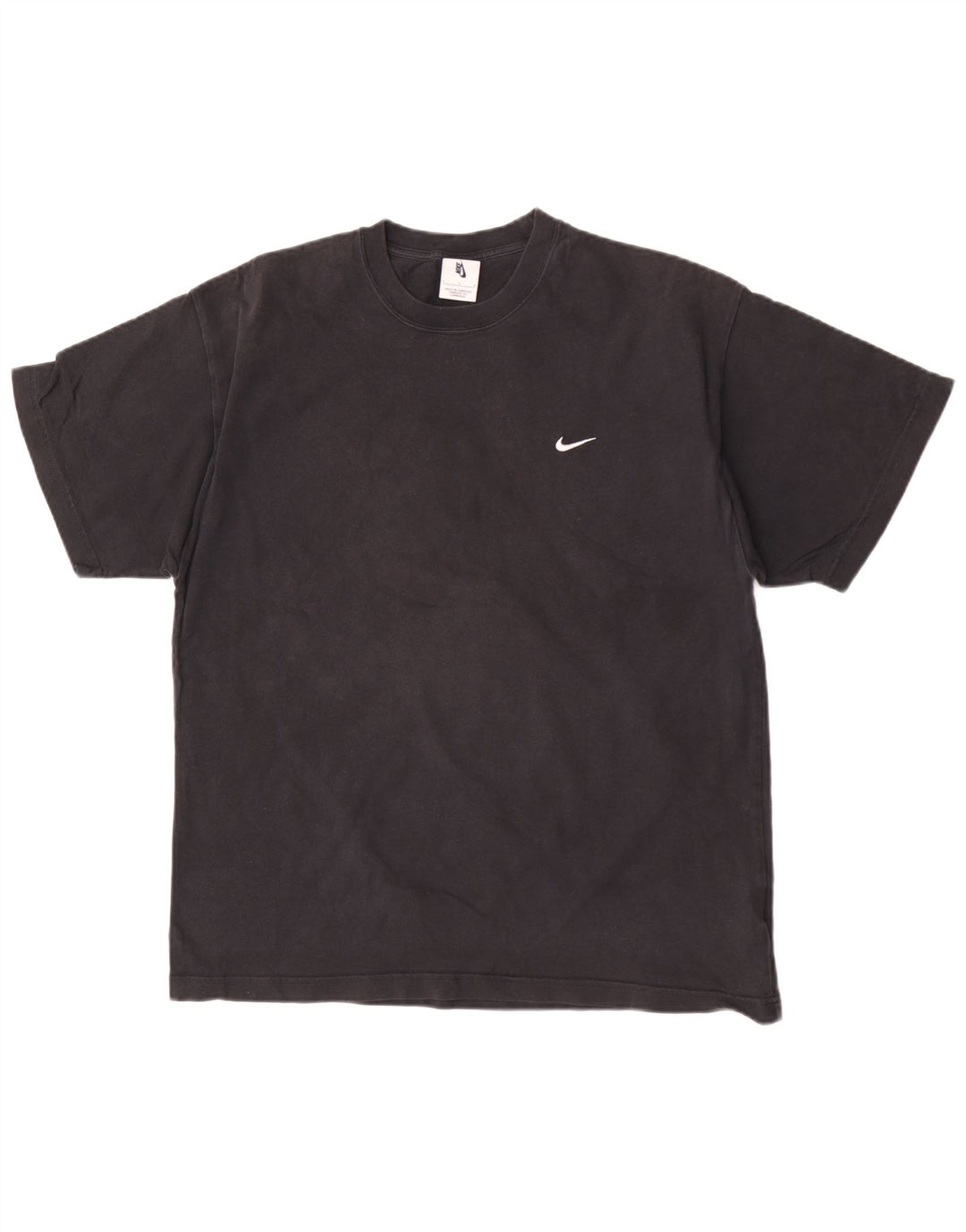 Nike T-shirt top til mænd, stor sort bomuld