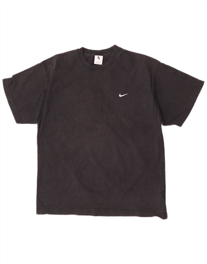 Nike T-shirt top til mænd, stor sort bomuld