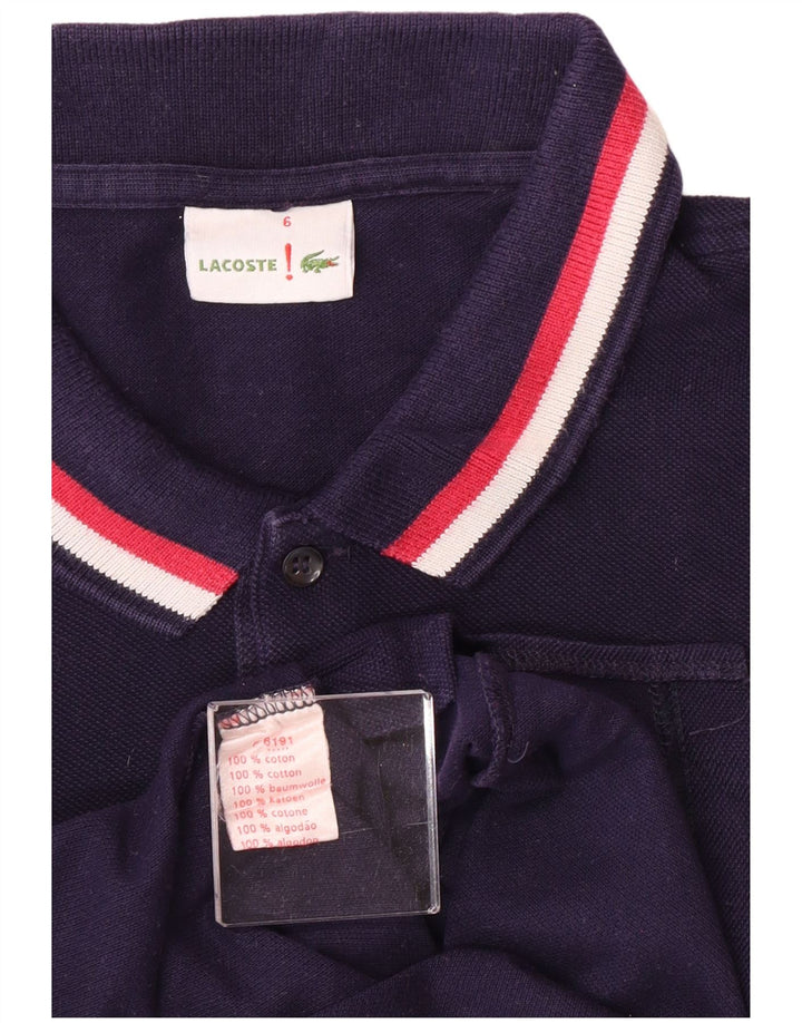 Lacoste herre poloskjorte str. 6 XL Lilla bomuld