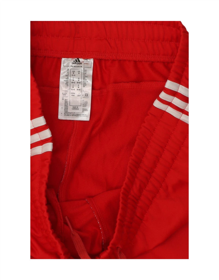 Adidas Træningsdragtsbukser til kvinder UK 12/14 Medium Rød Polyester