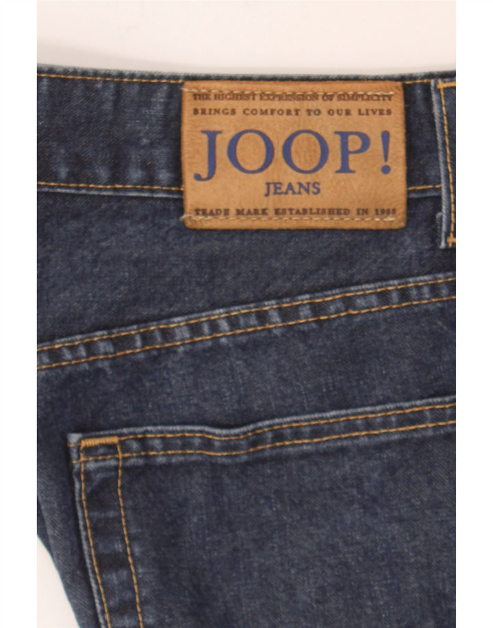 JOOP Mens Straight Jeans W32 L32 Navy Blue Cotton Vintage Joop and Second-Hand Joop from Messina Hembry 