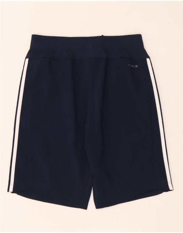 Adidas Drenge Climalite Sportsshorts 13-14 År Mørkeblå Polyester