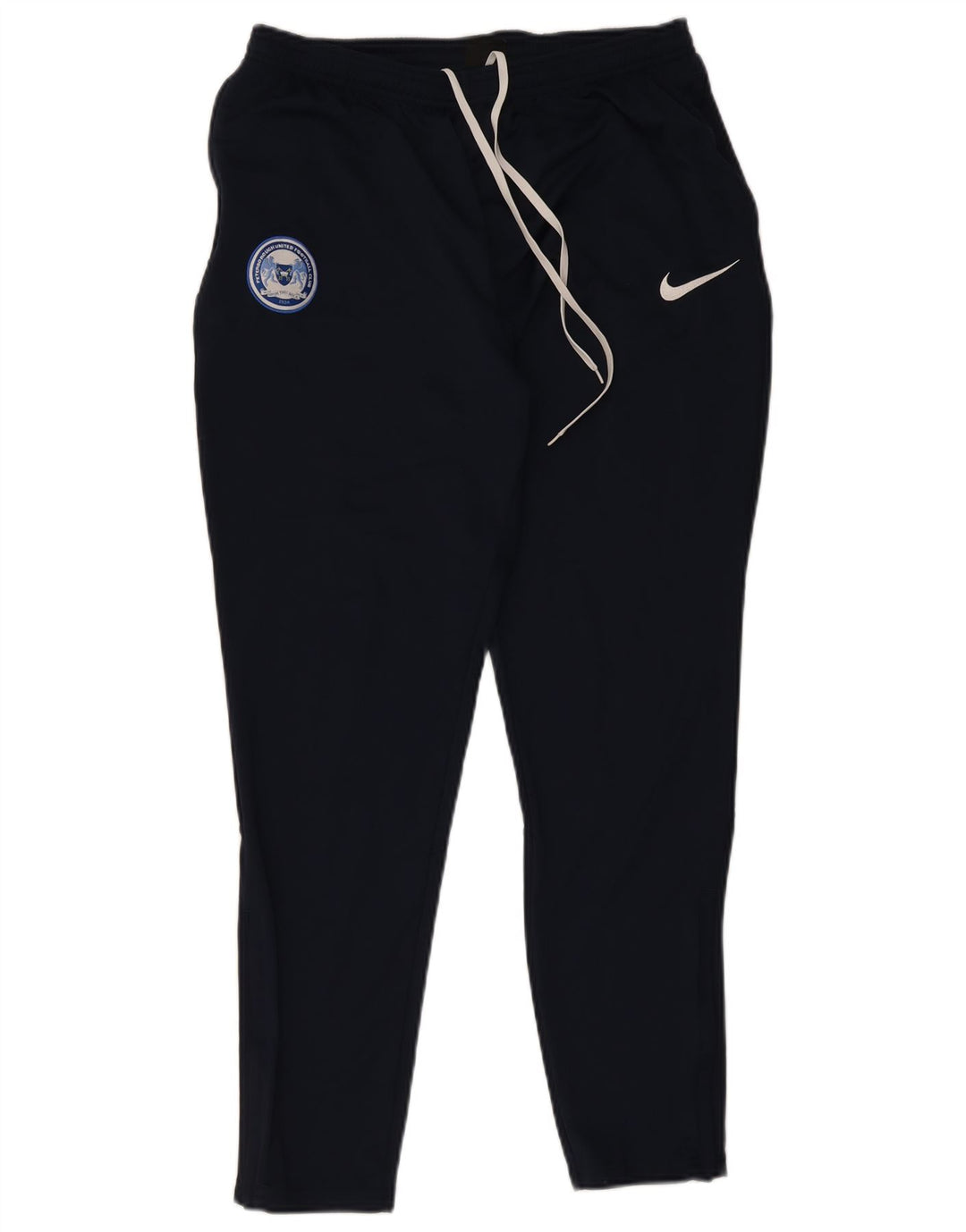 Nike Herre Dri Fit træningsdragt Bukser Large Navy Blue Polyester
