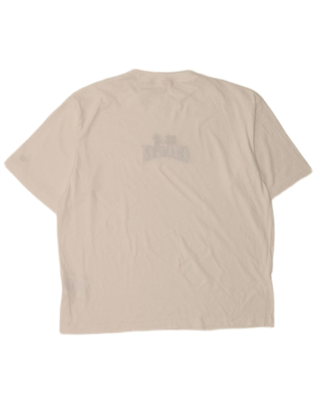 Champion Herre Grafisk T-Shirt Top XL Hvid Bomuld