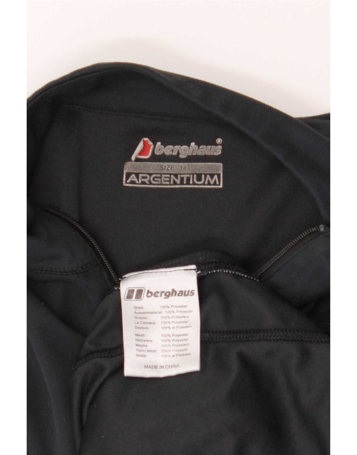 Berghaus Dame Pullover Træningsdragt Top UK 14 Medium Navy Blue Colourblock