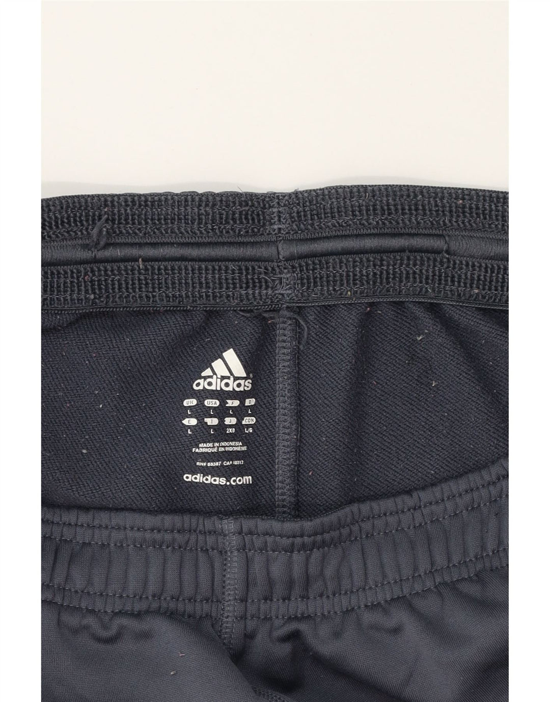 ADIDAS Mens Tracksuit Trousers Large  Grey Polyester Vintage Adidas and Second-Hand Adidas from Messina Hembry 